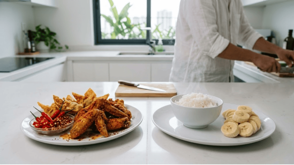 spicy and greasy foods to avoid during diarrhea or stomach flu